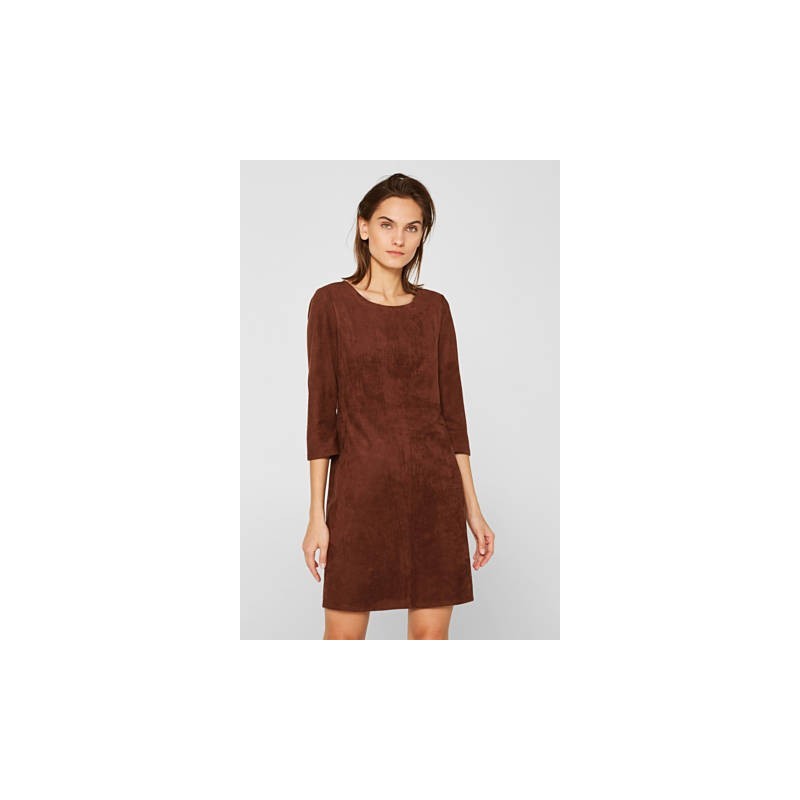 Robe stretch similicuir
