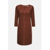 Robe stretch similicuir