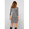 Robe stretch similicuir