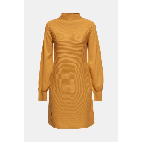 Robe-pull à manches ballon, 100 % coton